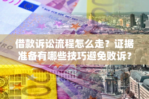 济南借款诉讼流程怎么走？证据准备有哪些技巧避免败诉？