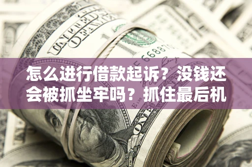 济南怎么进行借款起诉？没钱还会被抓坐牢吗？抓住最后机会！
